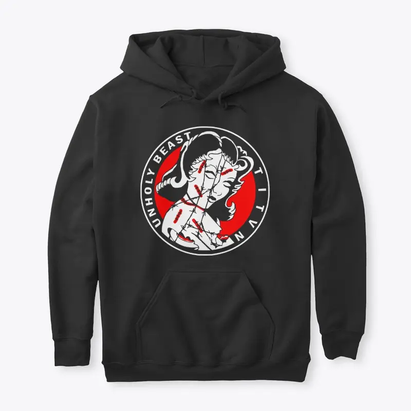 One Sided Unholy Beast Hoodie