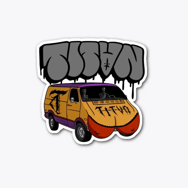 TITVAN OG Die Cut Sticker